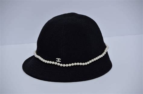 chanel pearl hat|second hand chanel hats.